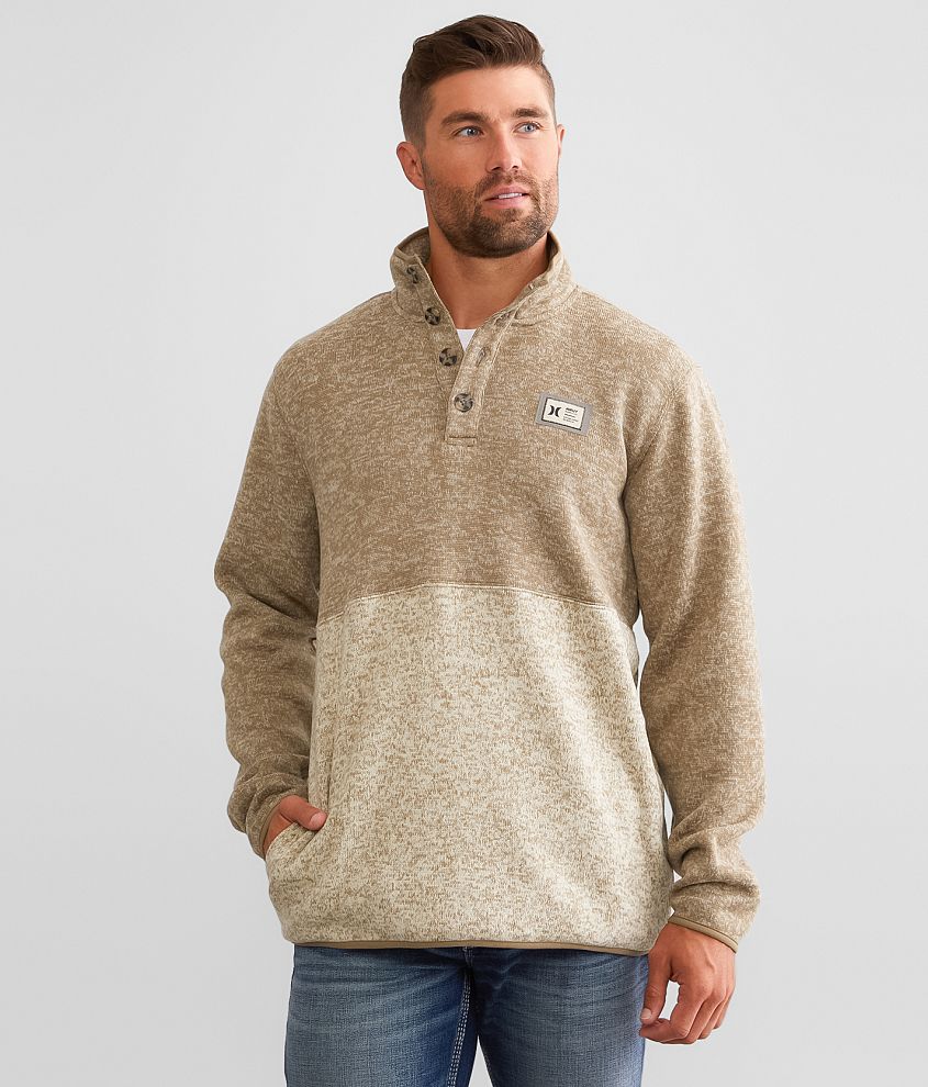 Hurley Moore Walden Henley Pullover front view