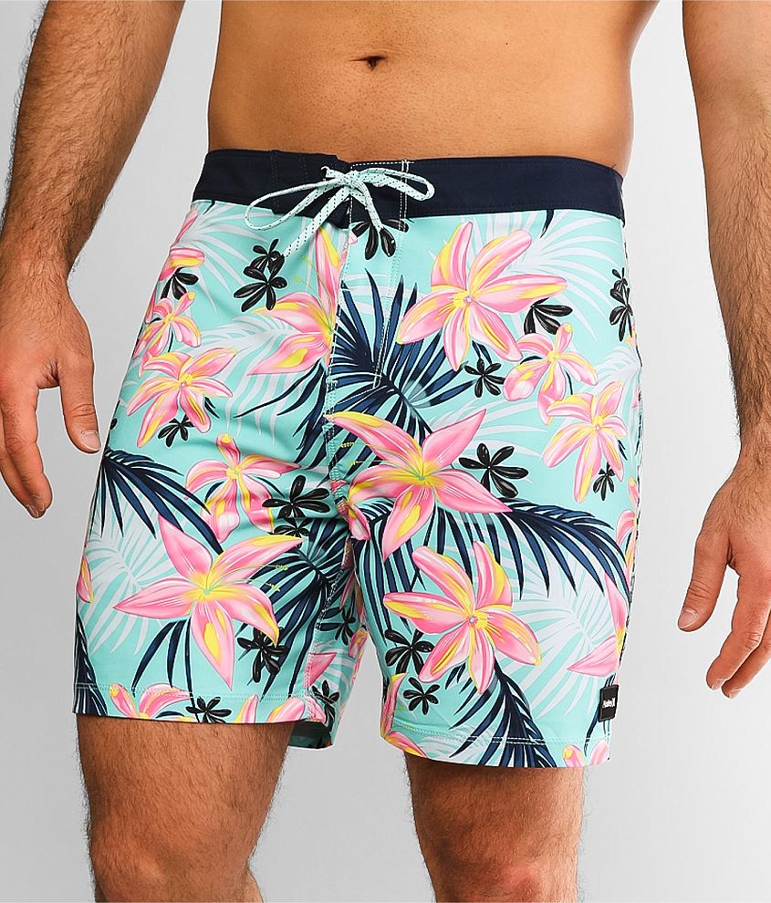 Hurley Phantom Classic Tropical Stretch Boardshort front view