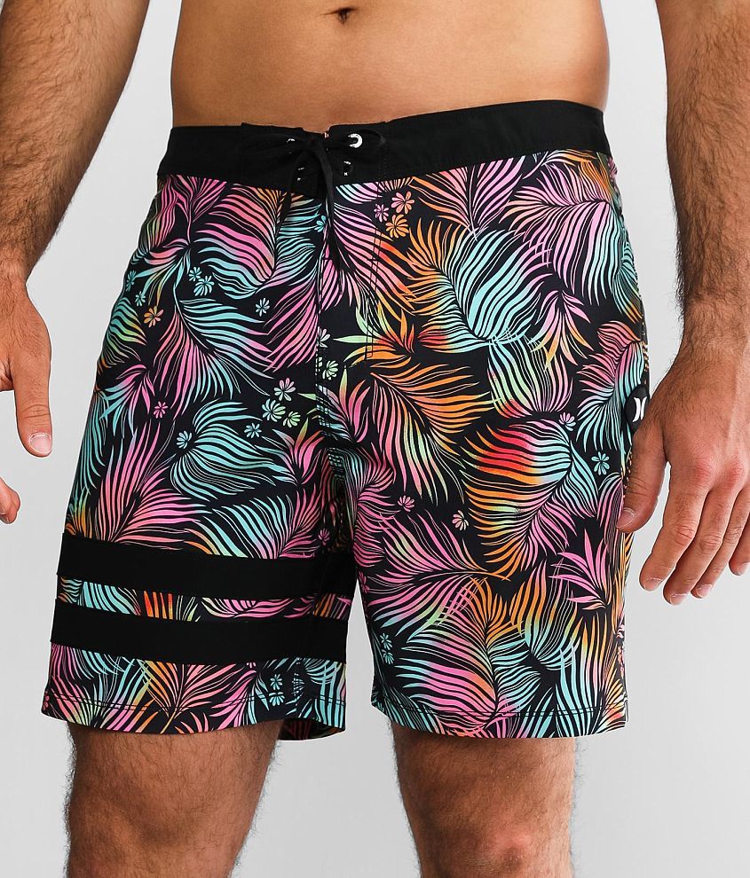 Hurley Block Party Stretch Boardshort front view