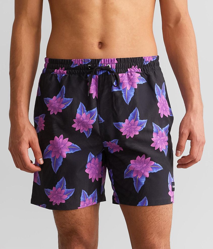 Hurley Cannonball Volley Stretch Boardshort Men's Swimwear in Black