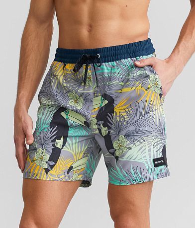 Hurley Phantom Cannonball Stretch Swim Trunks front view