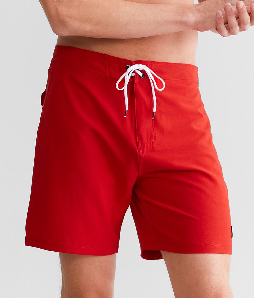 Hurley Phantom One Only Stretch Boardshort Men s Swimwear in Unity Red Buckle