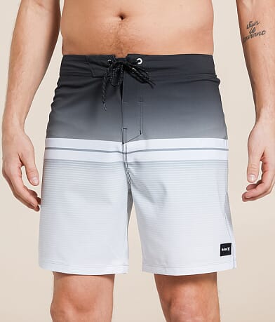 Hurley Phantom Eco Striped Stretch Boardshort front view