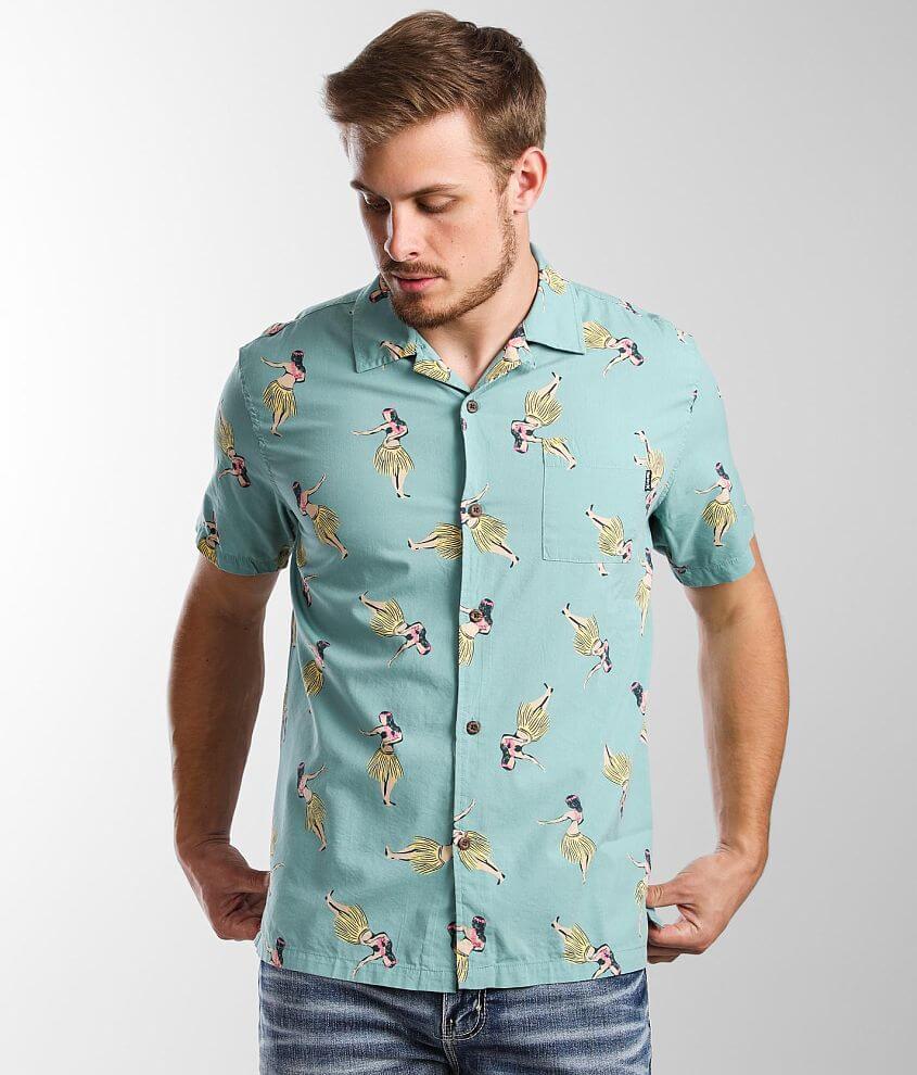 Hurley Pau Hana Shirt - Men's Shirts in Healing Jade | Buckle