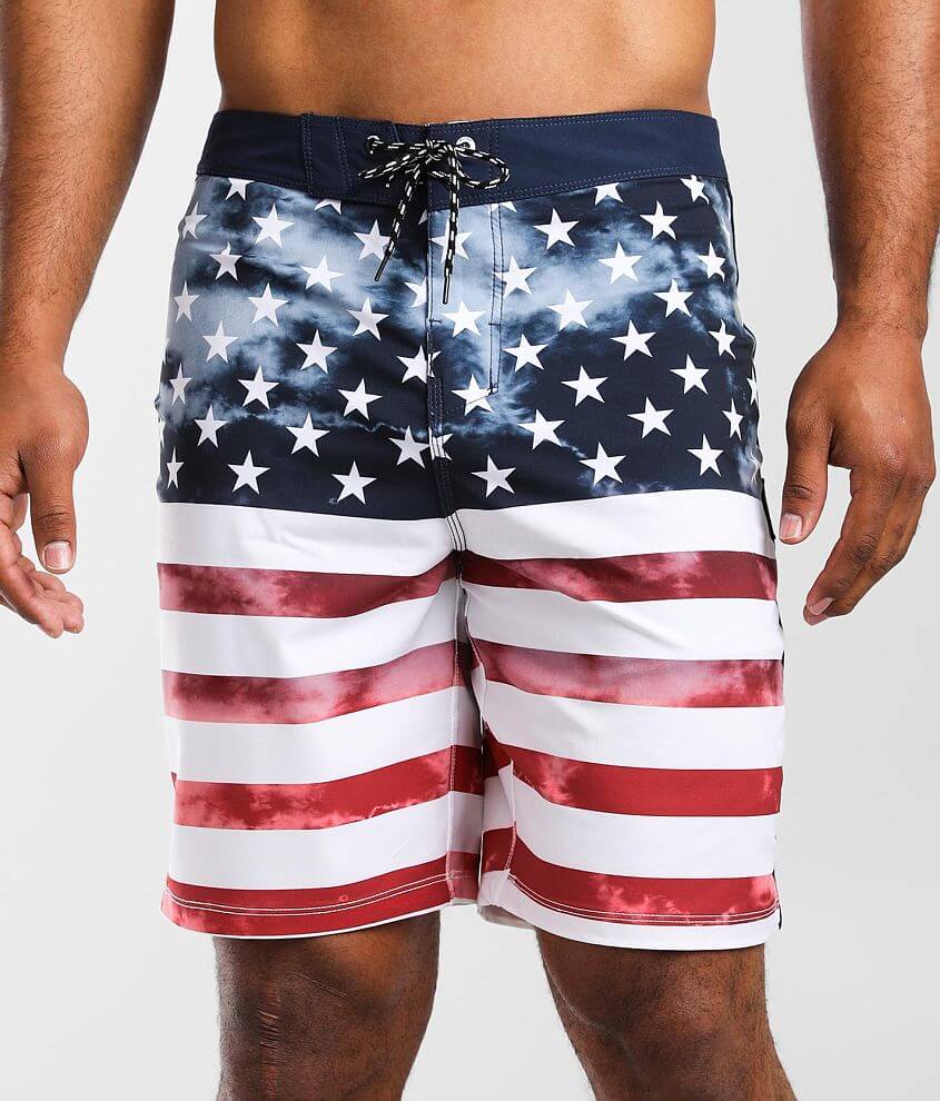 Hurley store flag shorts