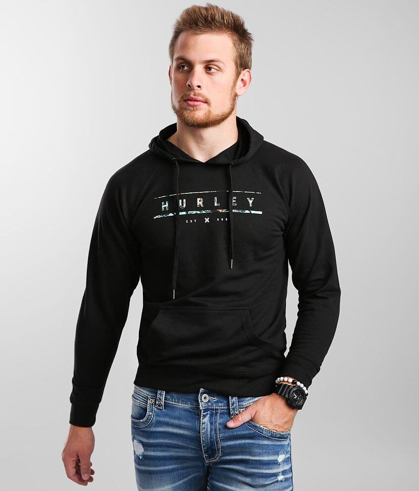 Black hurley hoodie online