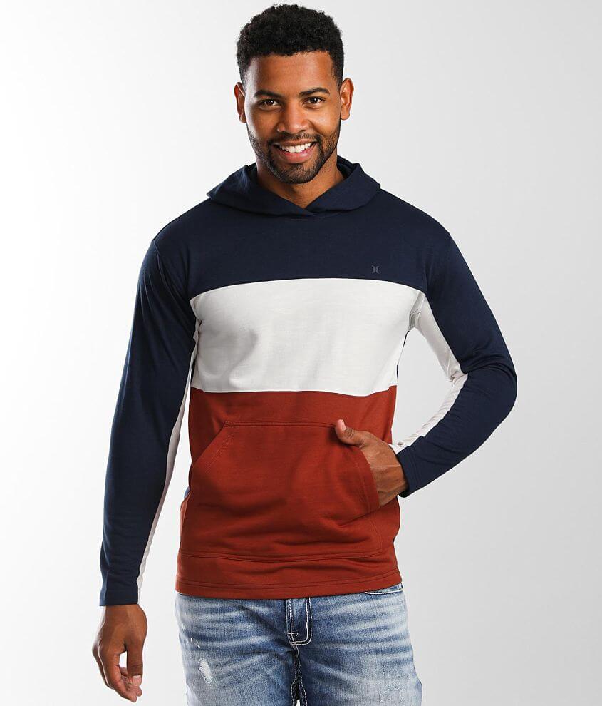 Hurley Slate Pullover Hoodie front view