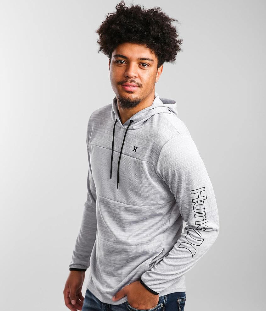 Hurley hoodie grey sale