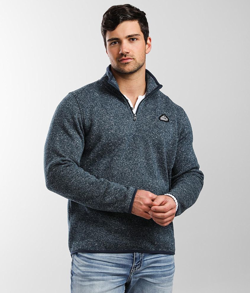 Hurley Mesa Ridgeline Quarter Zip Pullover - Men's Sweatshirts in