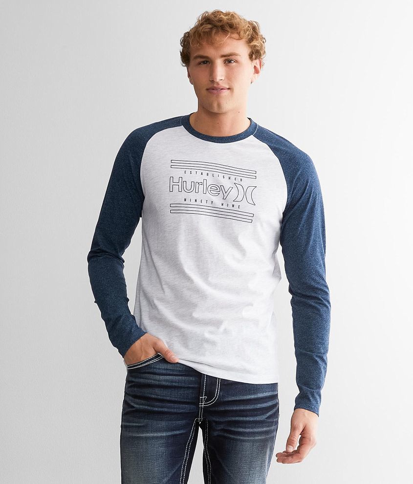 Hurley Chord Raglan T-Shirt front view