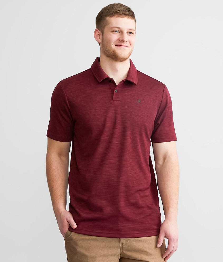 waarschijnlijkheid Markeer Heiligdom Hurley Turnbuckle Polo - Men's Polos in Night Maroon | Buckle