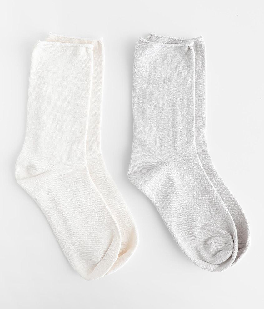 Lemon 2 Pack Pillow Powder Soft Socks - Women's Socks in Almond | Buckle