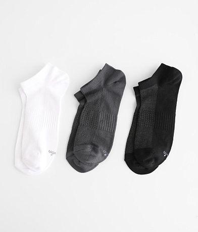 Lemon 3 Pack Low Cut Socks front view