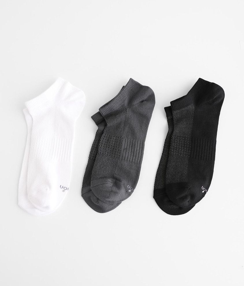 Lemon 3 Pack Low Cut Socks - Men's Socks in Charcoal