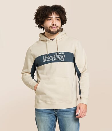 Hurley Tri Blocker Hooded Sweatshirt front view