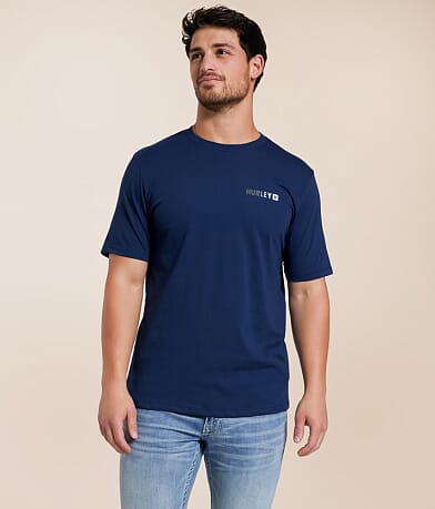 Hurley Circle Gradient T-Shirt full right side view