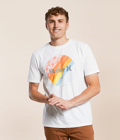 Hurley Linear Palm T-Shirt front view