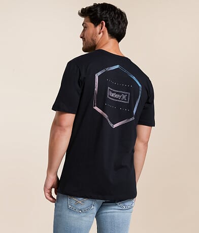 Hurley Outline Slub T-Shirt front view