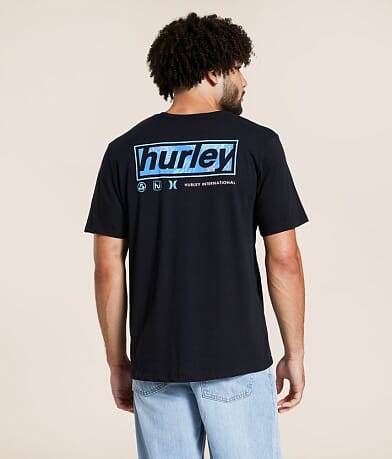 Hurley Throwback Fill T-Shirt front view