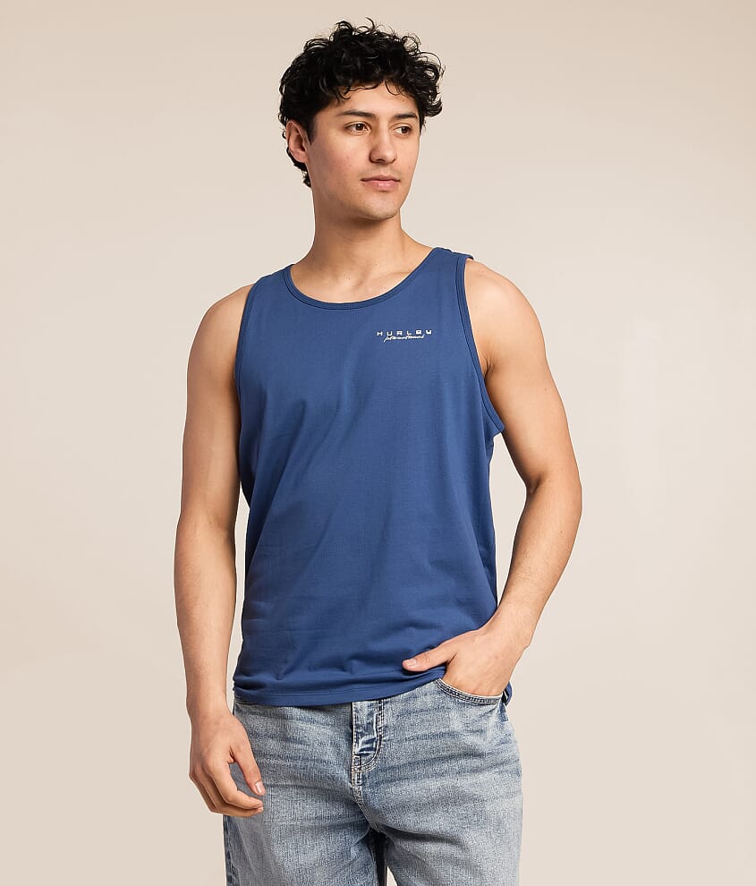 Midnight Palm Tank Top