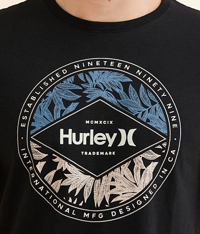 Hurley Everyday Leafy Split T-Shirt MISC_DETAIL_1