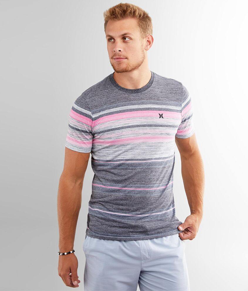 Hurley Brenden Striped T-Shirt front view