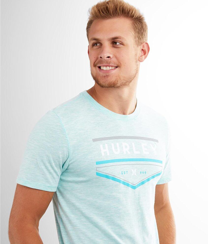 Hurley Play Ball DriFIT TShirt Men's TShirts in Teal Tint Buckle
