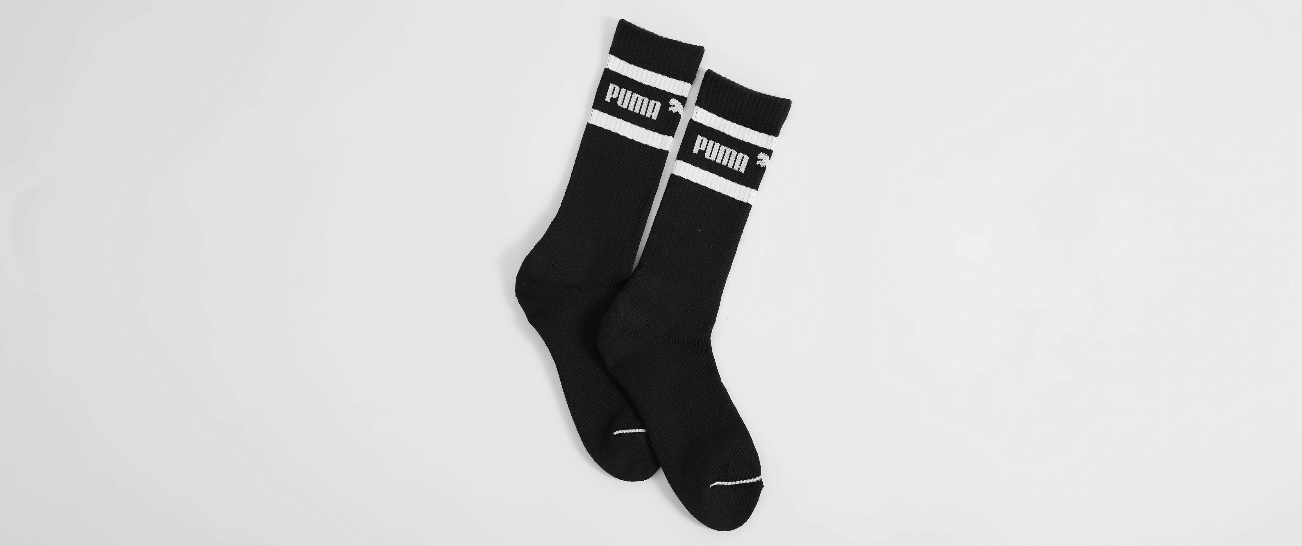 black puma socks womens