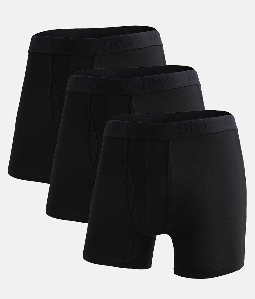 Black Logo Boxer Briefs 3-Pack