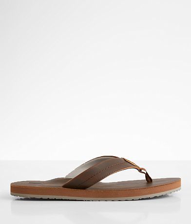 Hurley One & Only Leather Flip front view