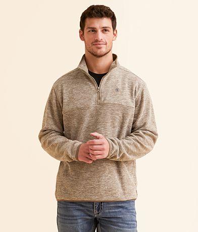 Hurley Douglas Windchill Quarter Zip Pullover front view