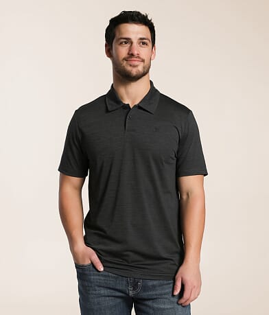 Gentry County Western Performance Polo - Men's Polos in Blue