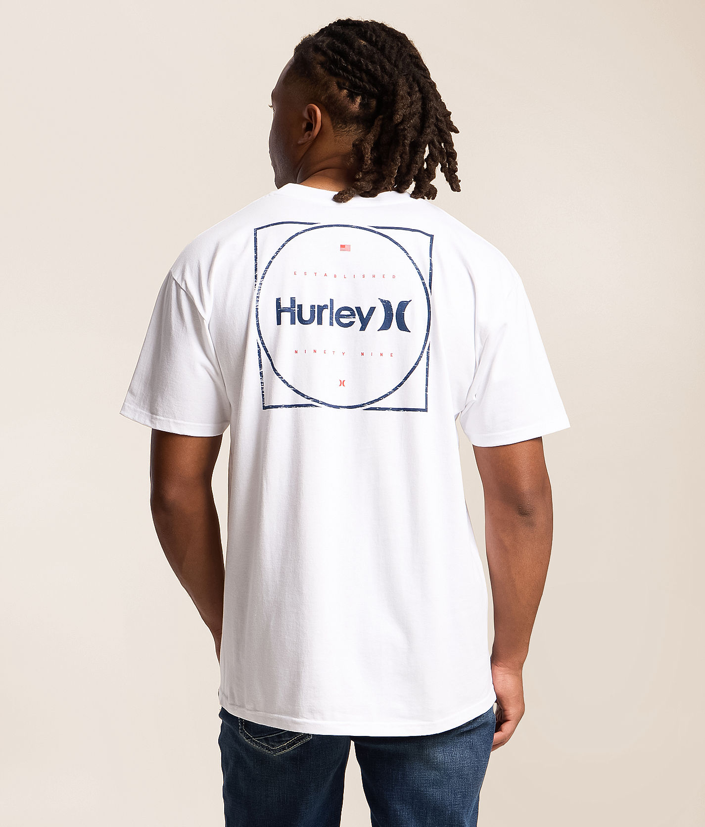 Hurley Roller T-Shirt - Men's Graphic T-Shirts in White Logan | Buckle