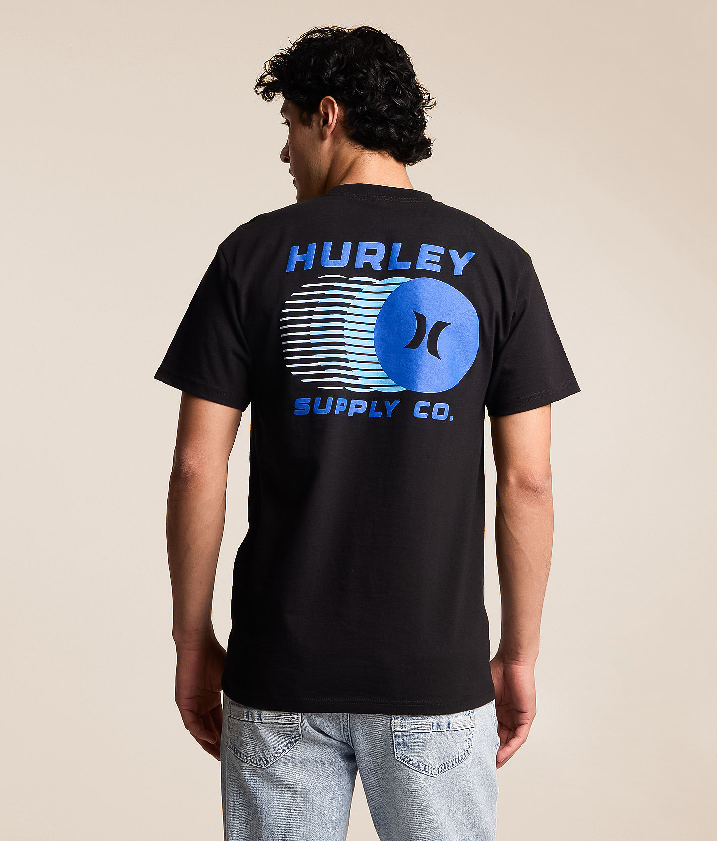 Hurley Fast Circles T-Shirt - Men's Graphic T-Shirts in Black | Buckle
