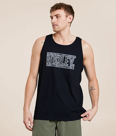 Hurley Strike Tank Top front view