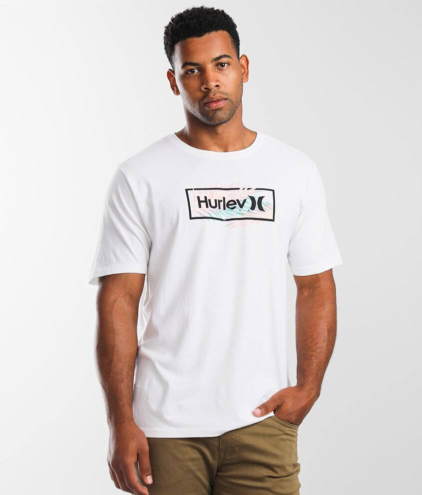 Hurley Fast Palms T-Shirt - Men's T-Shirts in White | Buckle