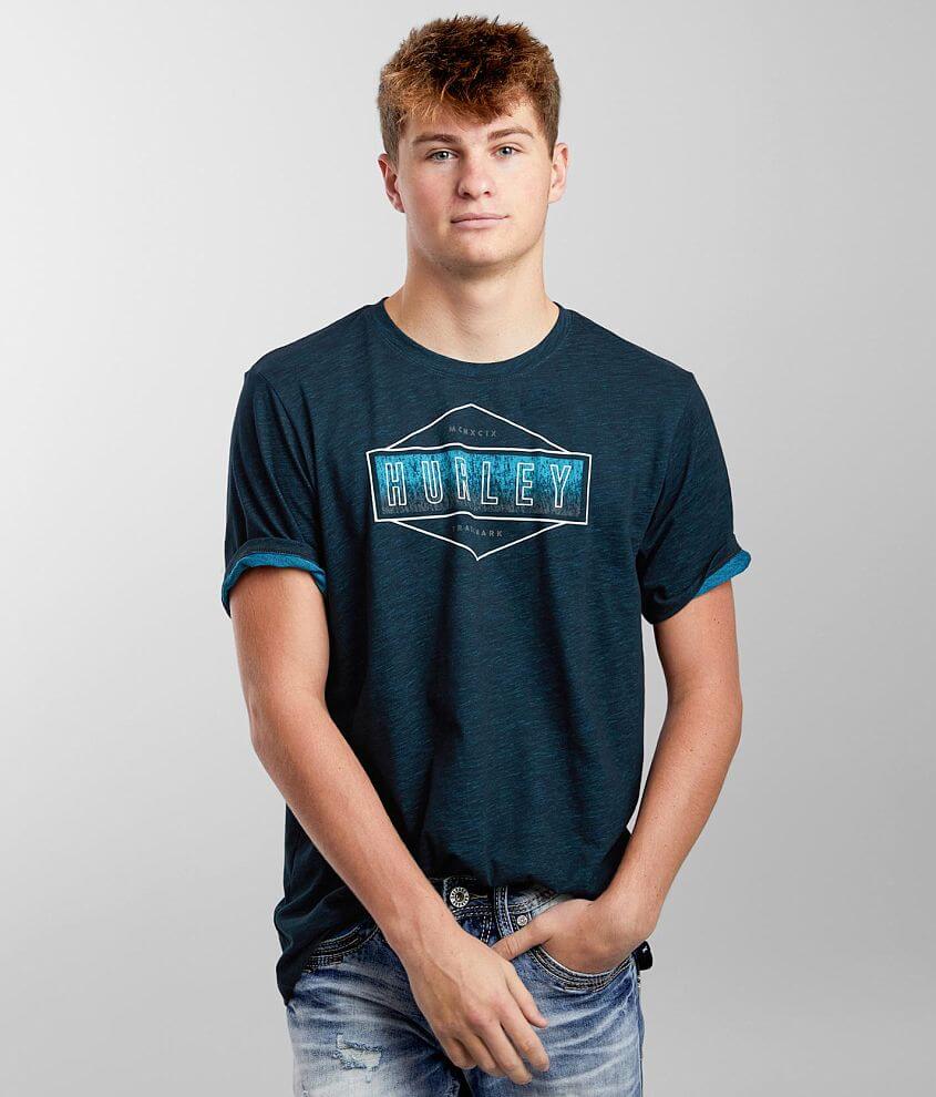 Hurley Slub Diamond Dri-FIT T-Shirt front view