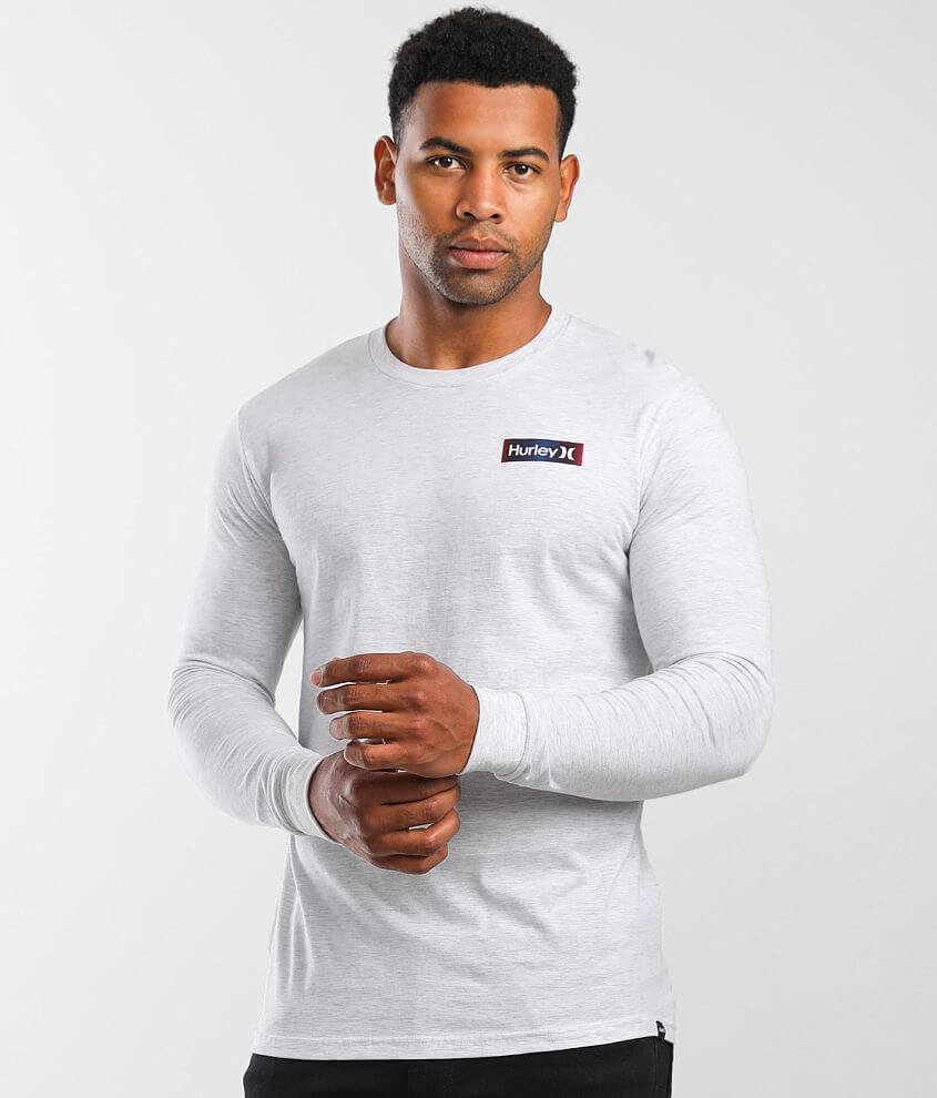 Hurley grey t store shirt