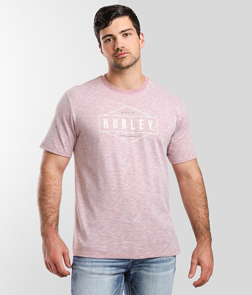 Hurley Slub Diamond T-Shirt front view