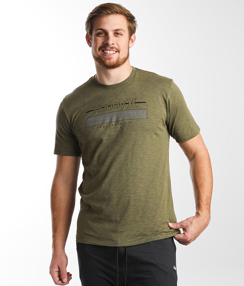 Hurley Durango T-Shirt - Men's Activewear in Olive | Buckle