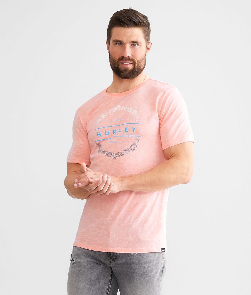 Orange hurley hot sale shirt