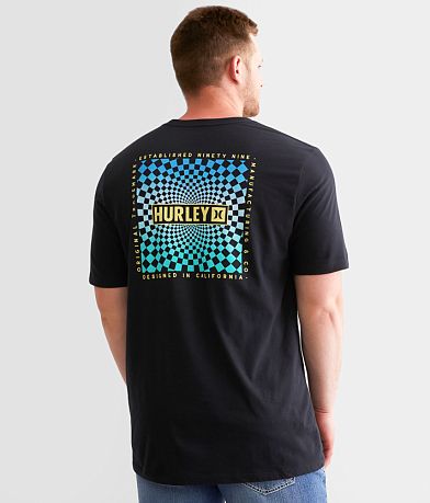 Hurley Everyday Box Check T-Shirt front view