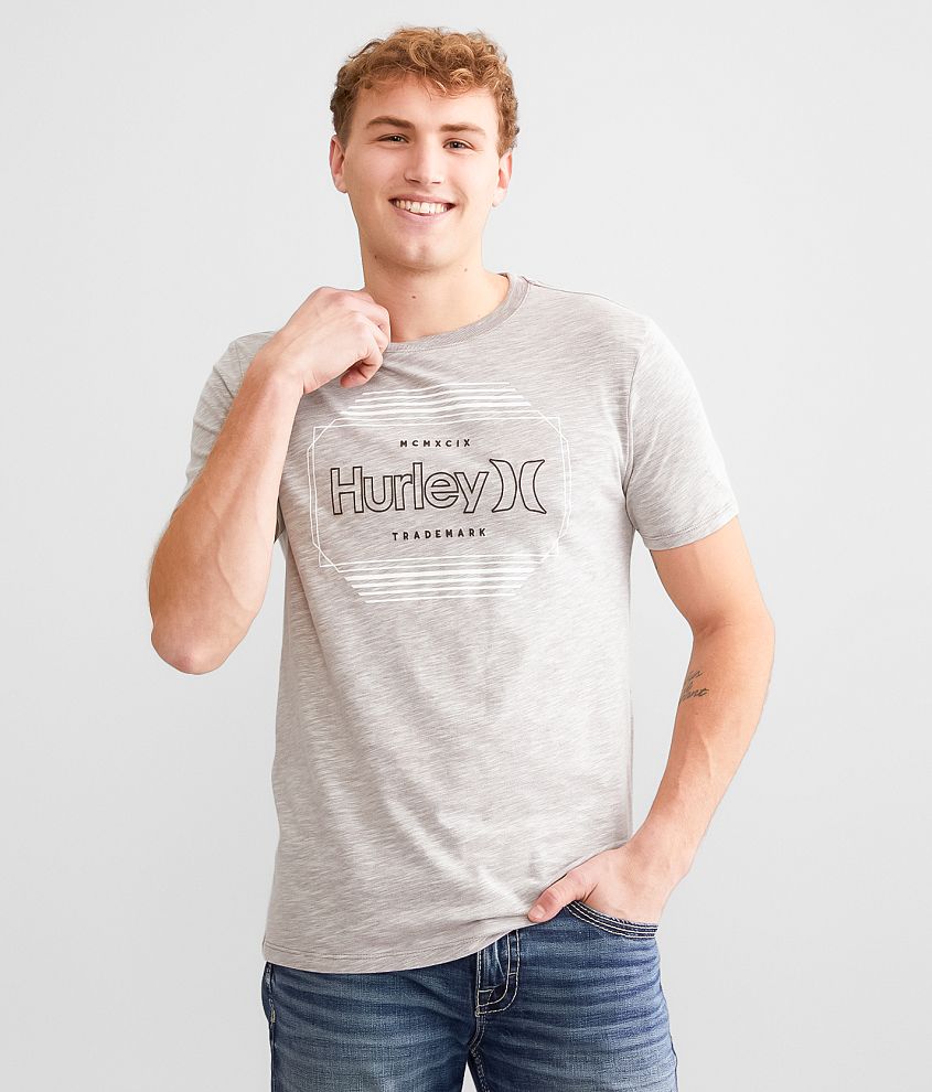 Hurley Fazer T-Shirt - Men's T-Shirts in Coffee Quartz | Buckle