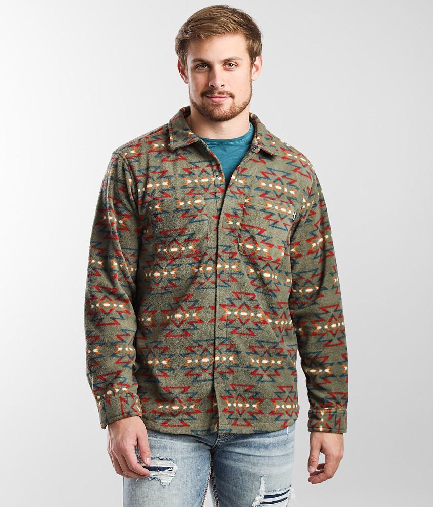 Hurley Santa Cruz Windchill Flannel Shirt front view