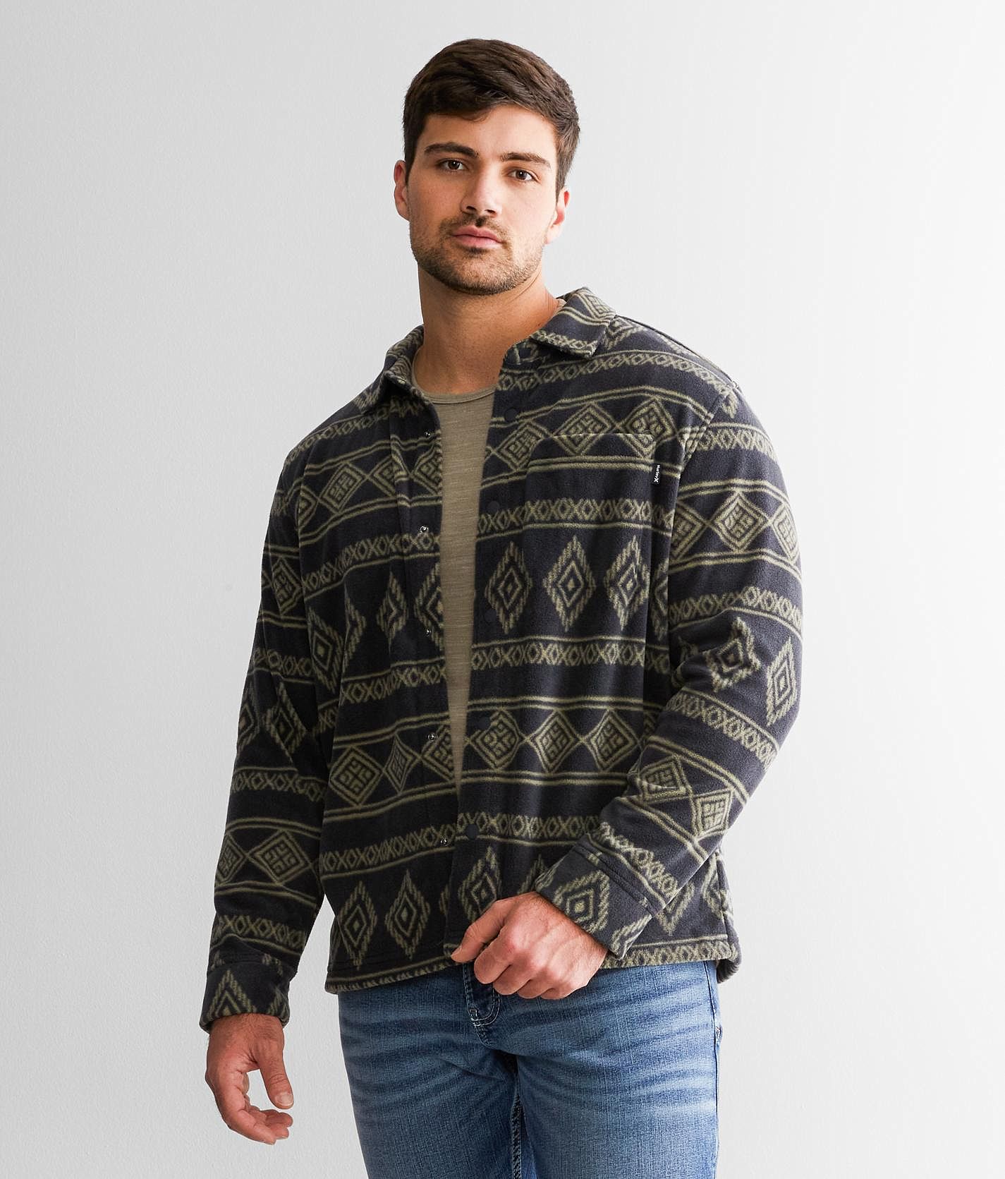 Hurley Santa Cruz Windchill Fleece Shirt - Men