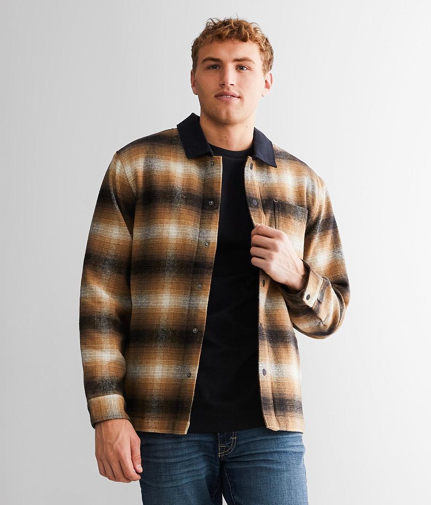 Hurley Bixby Plaid Shacket Men s Coats Jackets in Black Buckle