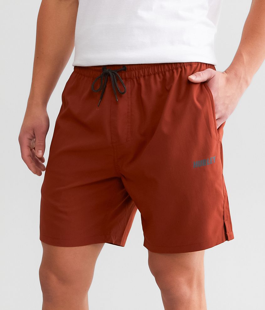 Hurley Explore Trek Hybrid Walkshort Brown Large 18 Under Men s