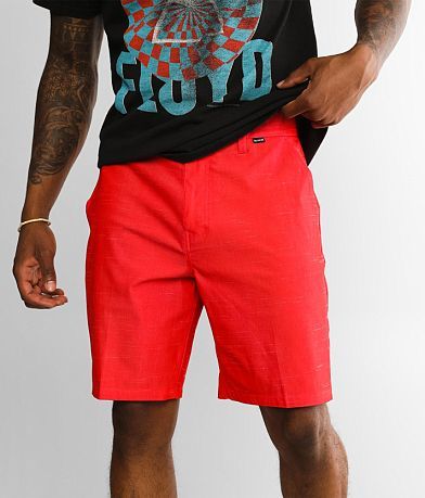 Red hot sale hurley shorts