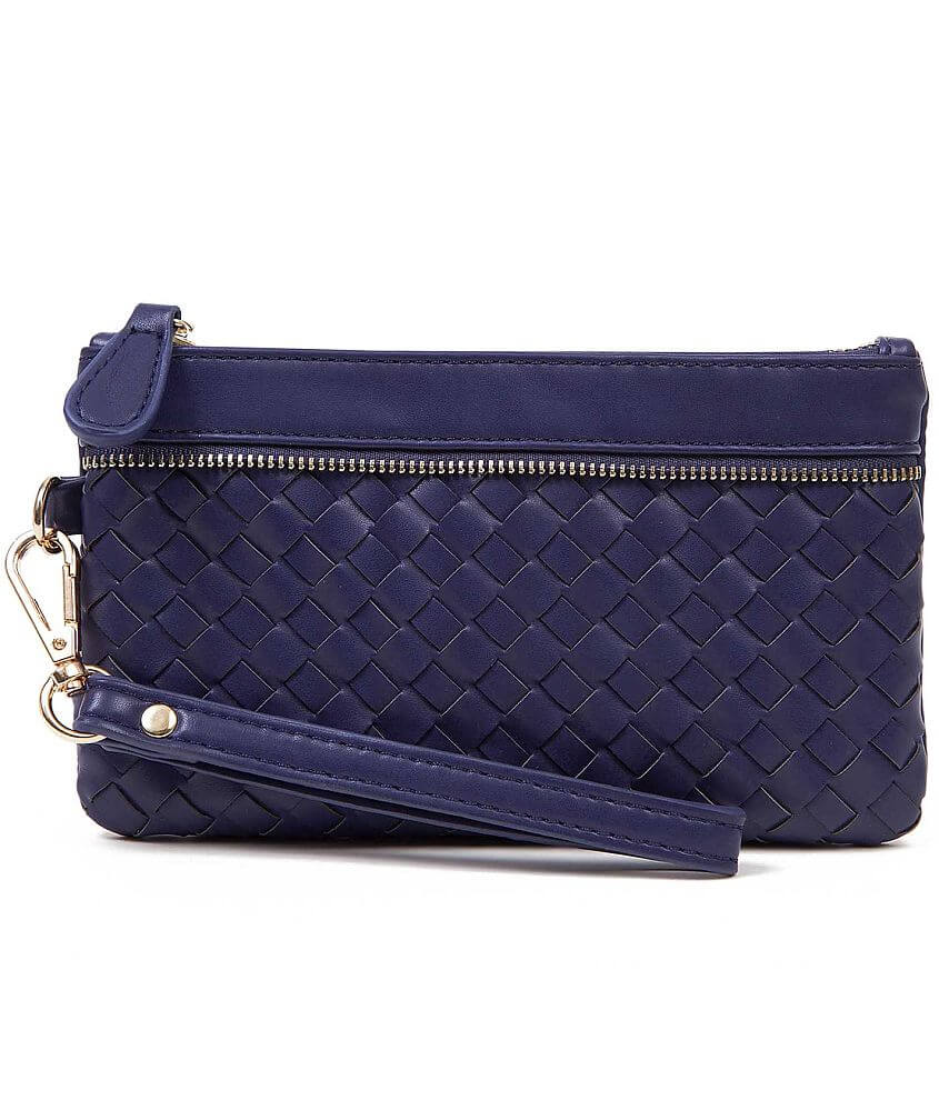 Urban Expressions Weaved Wallet - Women's Accessories in Navy | Buckle