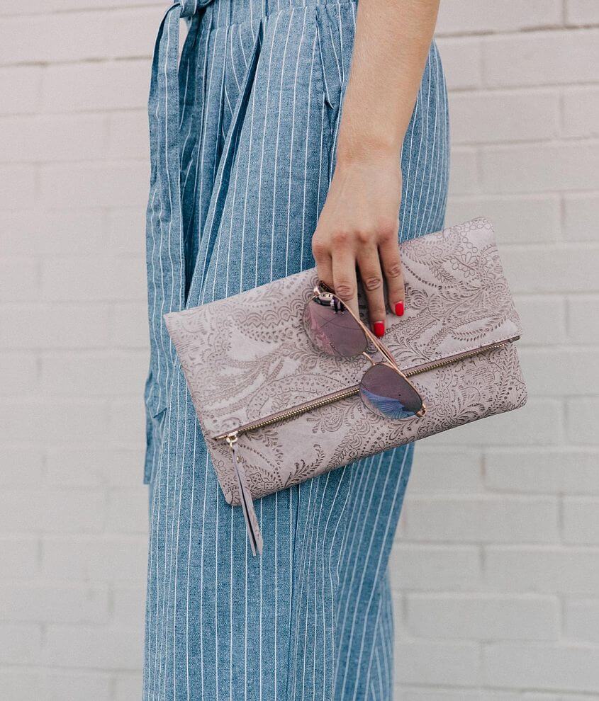 Image of Urban Expressions Textured Floral Crossbody Purse